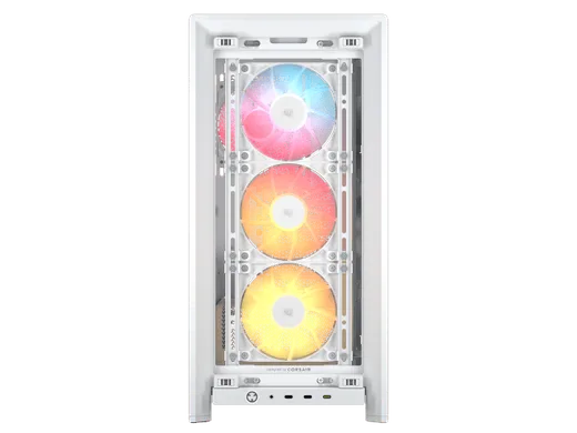 Corsair FRAME 4000D LCD RS ARGB Blanc - MT/Sans Alim/E-ATX — vue 7