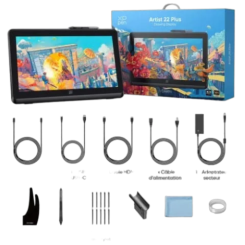 XPPEN Artist 22 Plus MD220FH_EU - 5080LPI 22" Noir — vue 1