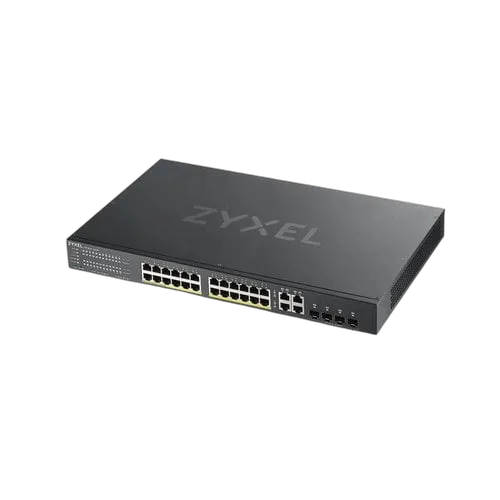 Zyxel 24 ports Gbps RJ45 PoE+4ports Gbps comb — vue 4