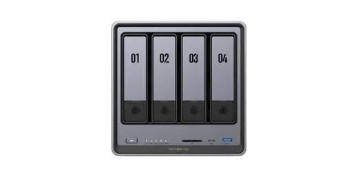 UGREEN DXP4800 Plus - 4 Baies avec 4 disques de 4To Red plus — vue 6