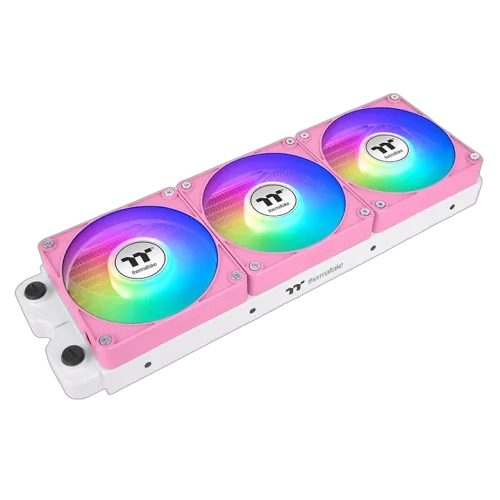 Thermaltake CT120 EX Reverse ARGB (Pack de 3x120mm) - Rose — vue 3