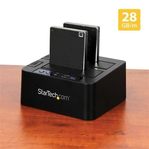 StarTech USB 3.1 HDD Duplicator Dock SSD/HDD — vue 5