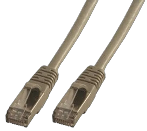 MCL Samar CAT6A F/UTP Patch cable - 10 m Grey — vue 1