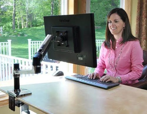 Ergotron 45-241-026/LX Desk Mount LCD Arm — vue 9