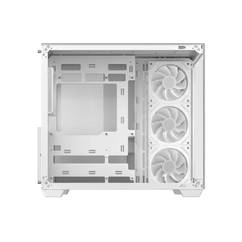 Deepcool CG530 4F Blanc - MT/Sans Alim/ATX + LT360 ARGB Blanc — vue 6