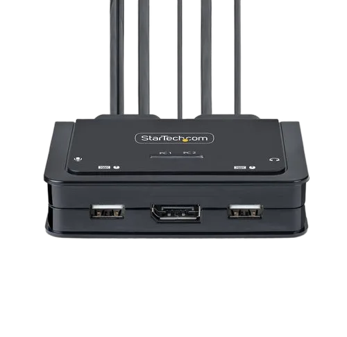 StarTech 2-PORT CABLE KVM SWITCH 4K - — vue 3
