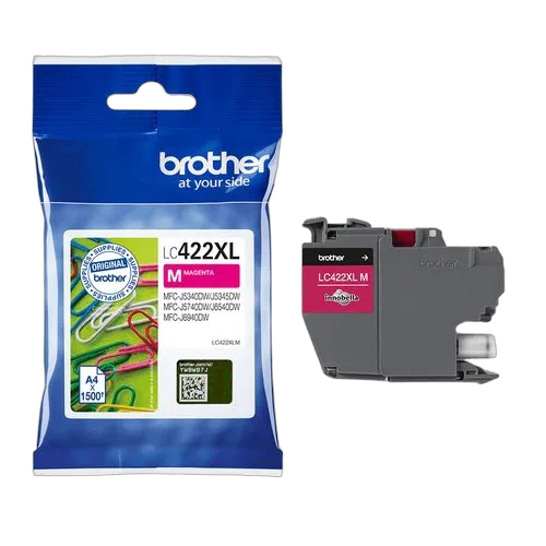 Brother LC422XLM Magenta — vue 3