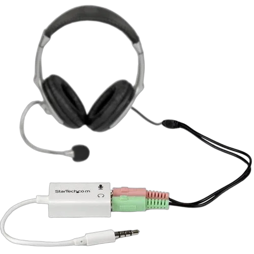 StarTech Headset Splitter 4 Pin to 2x 3 Position — vue 3