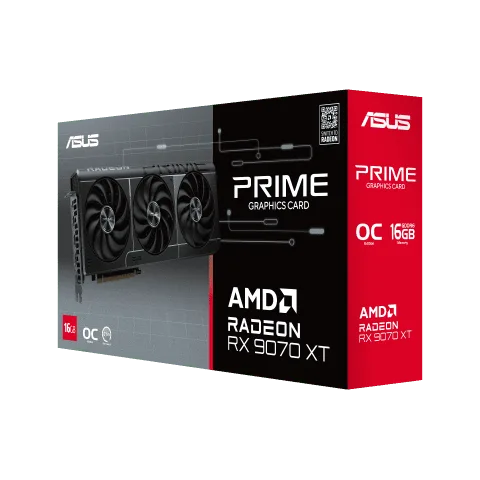 Asus Prime Radeon RX 9070 XT OC Edition 16GB GDDR6 — vue 13