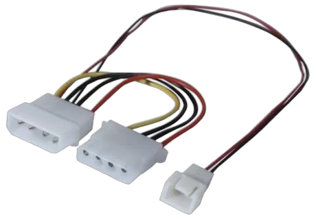 Adaptateur d'alim Molex pour ventilateur 3 broches — vue 1