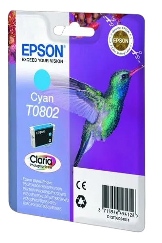 Epson - Cyan - C13T08024011 — vue 2