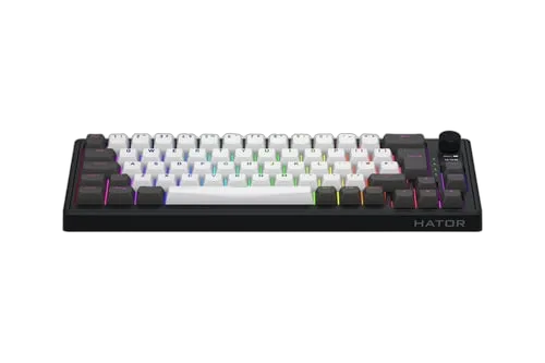 Hator Skyfall 65 Pro Wireless - Mécanique - Sans-Fil - RGB - Gris/Noir — vue 1