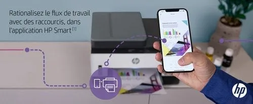 HP Smart Tank 7605 Tout-en-un - Gris — vue 8
