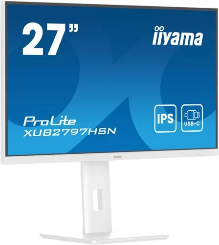 Iiyama XUB2797HSN-W2 27" - FHD 100Hz 1ms IPS USB-C dock et RJ45 Adaptive Sync — vue 6