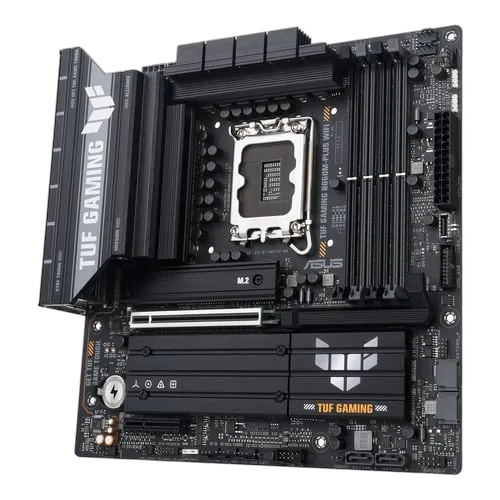 Asus TUF GAMING B860M-PLUS WIFI -B860/LGA1851/DDR5/mATX — vue 3