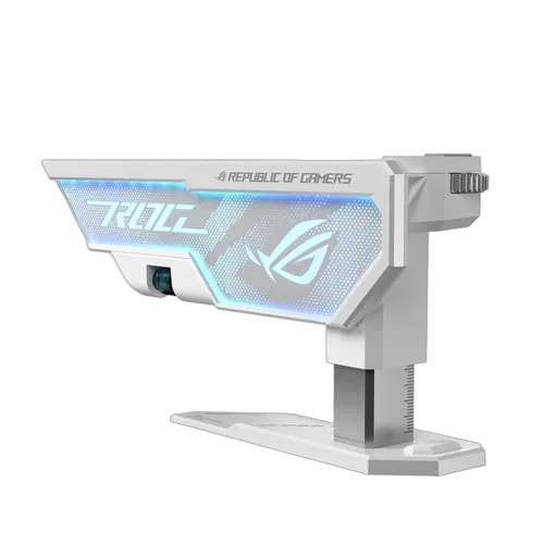 Asus XH01 ROG HERCULX Support carte graphique - Geforce RTX Série 40 - Blanc — vue 3