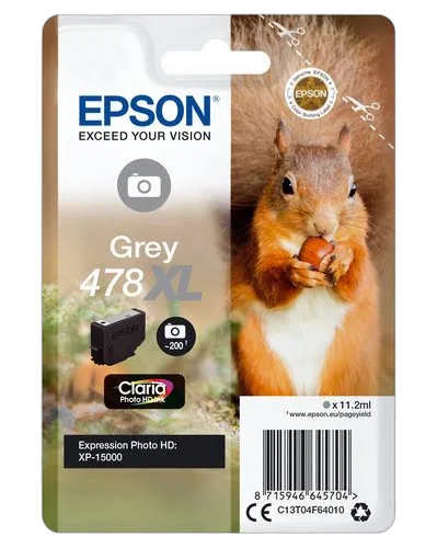 Epson Ink/478XL Squirrel 11.2ml GY — vue 1