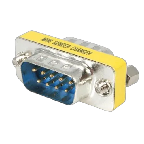 StarTech Slimline Serial DB9 Gender Changer - M/M — vue 1