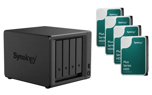 Synology DS925+ 4 Baies avec 4 Disques de 4To — vue 1