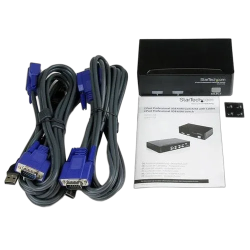 StarTech 2 Port USB KVM Switch Kit with Cables — vue 4