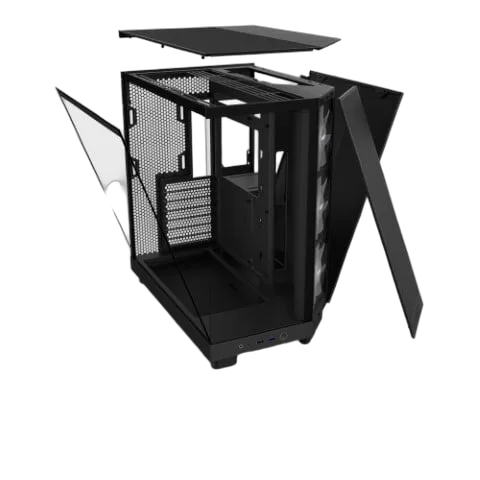 NZXT H6 Flow RGB Noir - MT/Sans alim/ATX — vue 16