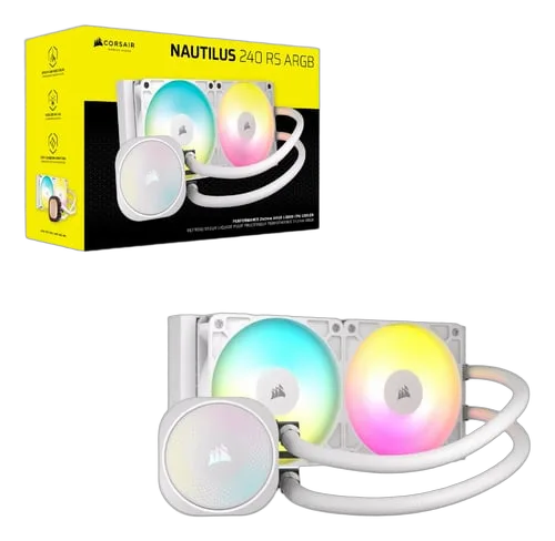 NAUTILUS 240 ARGB - 240 mm - Blanc