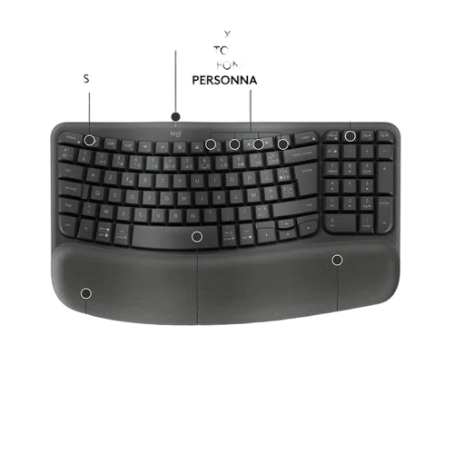 Logitech WAVE KEYS FOR BUSINESS-GRAPHITE — vue 6
