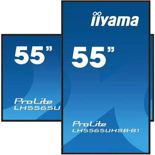 Iiyama LH5565UHSB-B1 54.6IN IPS 4K — vue 5