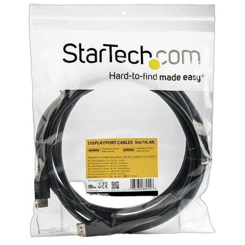 StarTech Cable - DisplayPort 1.4 - 5m 16.4 ft — vue 4
