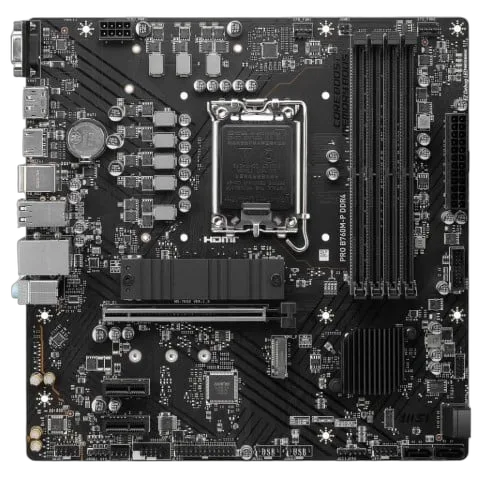 MSI PRO B760M-P — vue 5