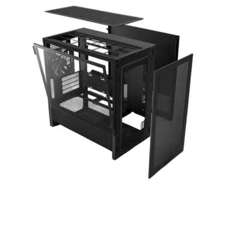 NZXT H3 Flow Noir - MT/Sans Alim/mATX — vue 5