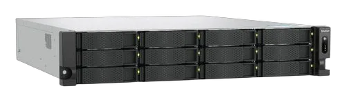 Qnap 2U 12-bay 3.5" SATA HDD NAS AMD Ryzen — vue 6