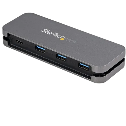 StarTech 4 Port USB C Hub 5Gbps 3A/1C- 11in Cable — vue 2