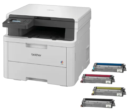Brother DCP-L3520CDWE Laser + Cartouche TN248 CMYK — vue 1