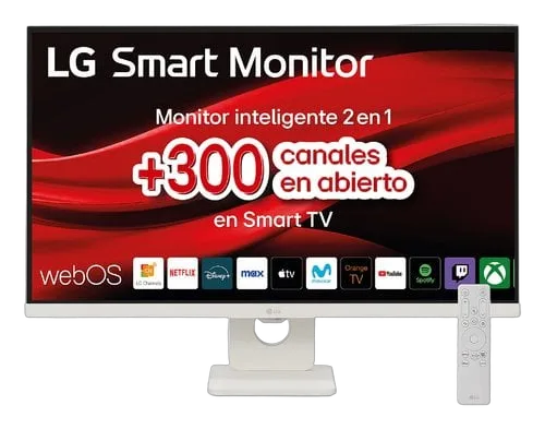 LG 27'' SMART WebOS 24 IPS D Streaming 4K — vue 1