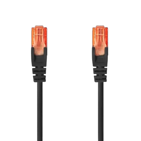 Nedis Câble RJ45 Cat6 U/UTP - 2m - Noir — vue 3