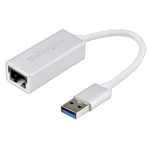 StarTech USB 3 to Gigabit Network Adapter -Silver — vue 1