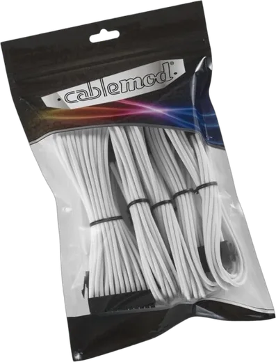 CableMod Kit câbles tressés (White) CM-CAB-CKIT-N88KW-R — vue 2
