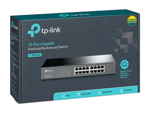 TP-Link 16 port Desktop/Rackmount Gigabit Switch — vue 4