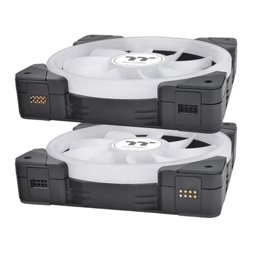 Thermaltake SWAFAN EX12 ARGB Noir - 120mm - Pack de 3 - Magnetic Quick — vue 3