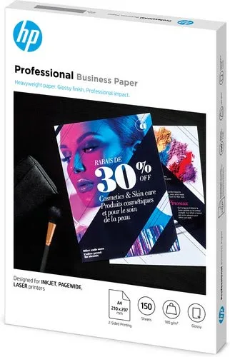 HP Prof Biz Gls 180g A4 150sh FSC Paper — vue 2