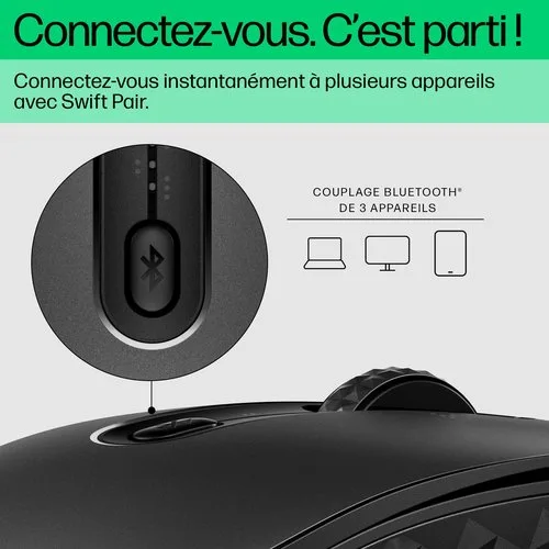 HP 695 QI-CHARGING WIRELESS MOUSE — vue 10