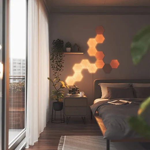 Nanoleaf Elements Hexagons Starter Kit - 7 pièces — vue 4