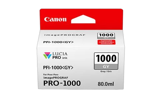 Canon Ink/PFI-1000 Cartridge GY — vue 1