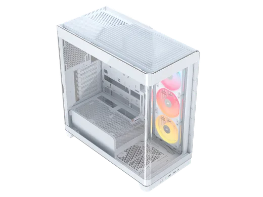 Corsair Frame 4500X LX-R RGB Link Blanc - MT/Sans Alim/E-ATX — vue 8