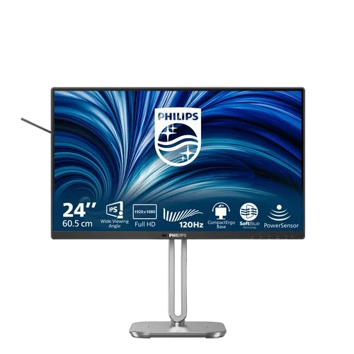 Philips 24" FHD 120Hz HAS USB 2x2W — vue 3