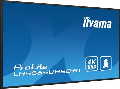 Iiyama LH5565UHSB-B1 54.6IN IPS 4K — vue 6