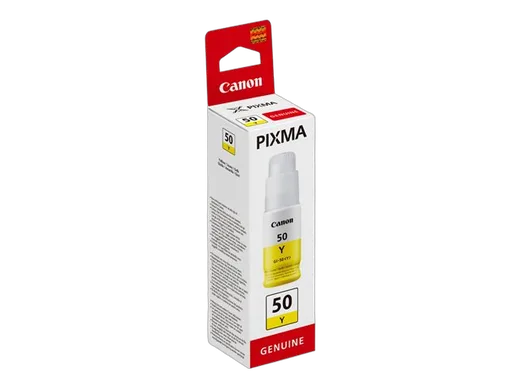 Canon Bouteille d'encre Jaune GI-50 Y - 3405C001 — vue 2