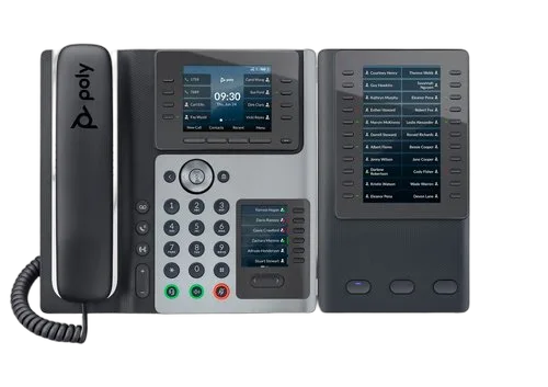 HP POLY EDGE E450 IP PHONE AND — vue 1