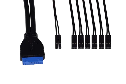 Alphacool Front I/O-Panel avec USB 3.0 pour Rack 1U — vue 5
